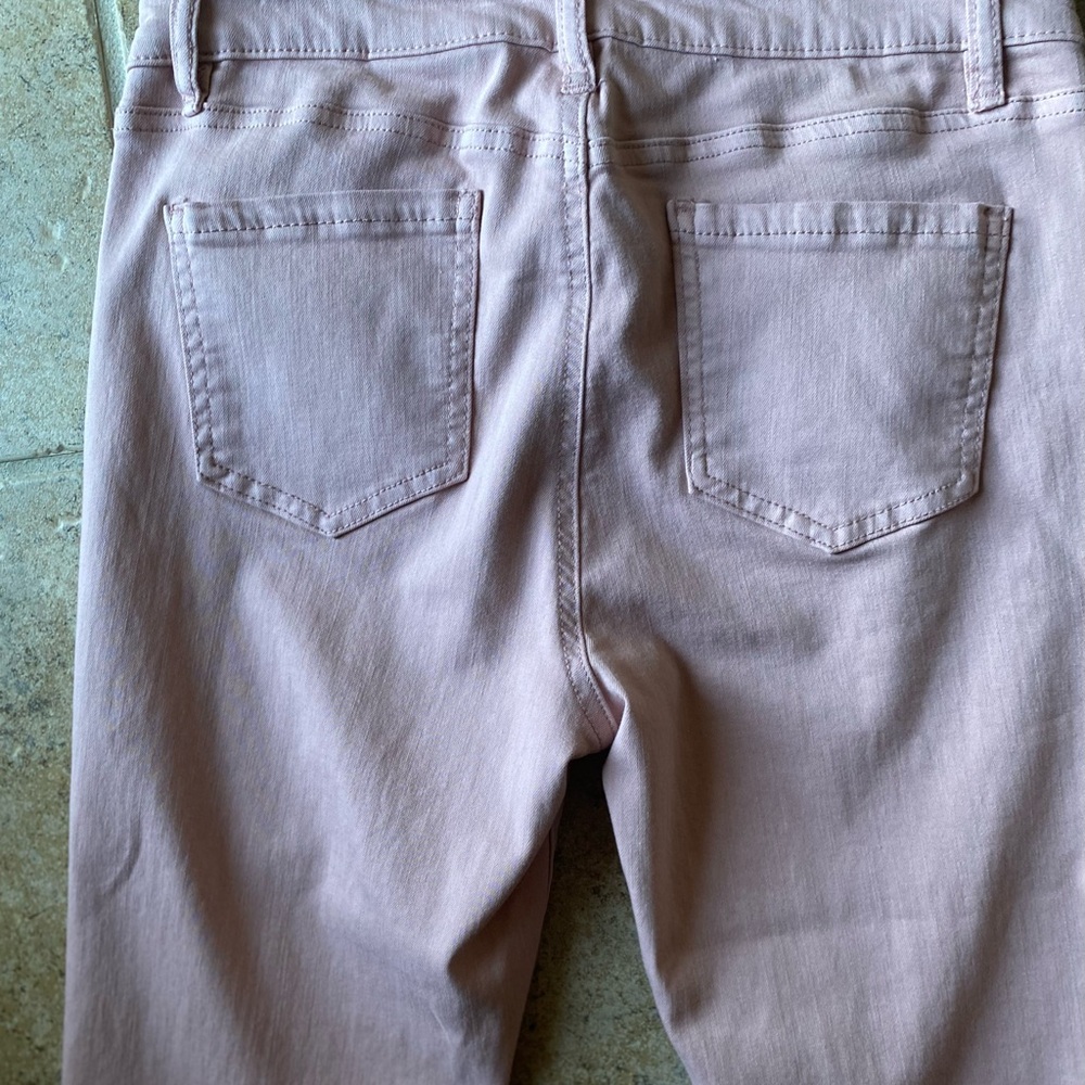 Buffalo David Bitton - Pink (Aubrey) Skinny Mid-rise Crop Jeans, Size: 8/29 - Picture 4 of 8